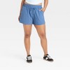 Women's Active Light High-Rise Wide Leg Lifestyle Shorts 3.5" - All In Motion™ - 3 of 4