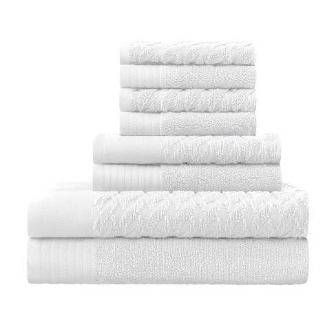 SussexHome Hotel-Quality 2 x Large Bath Towels - Ultra-Absorbent 100%  Natural Cotton Bath Sheet Towels for Bathroom - 35 x 67 Inches Bordered  Design