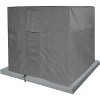 KHOMO GEAR Air Conditioner Cover – Waterproof Outdoor AC Unit Protector – Grey – Heavy Duty, All-Season Protection for Window & Wall-Mounted AC Units - 2 of 4
