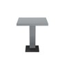 Chintaly Imports,Slanted Gray Wooden Pedestal - 3 of 4