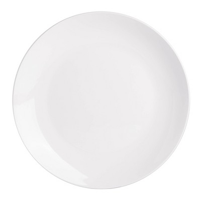 White Porcelain 16-Piece Dinnerware Set for 4