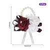 Unique Bargains Decorative Wedding Prom Party Artificial Rose Wrist Corsages - 2 of 3
