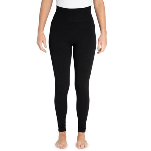 Hanes Curves Comfort Leggings Black 1X/2X Women's 