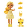 Rainbow High Littles Daisy Madison Yellow 5.5" Posable Small Doll with Purse Magical Pet Bear - 2 of 4