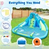 Infans Inflatable Water Slide, Blowup Water Park with Dual Slides & 584W Blower - 4 of 4