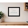 HomeRoots It's Homemade Black Framed Print Wall Art - 2 of 3