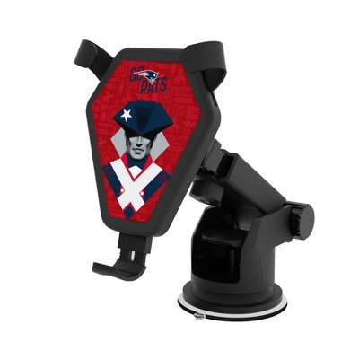 Keyscaper New England Patriots 2024 Edition 10-Watt Wireless Car Charger