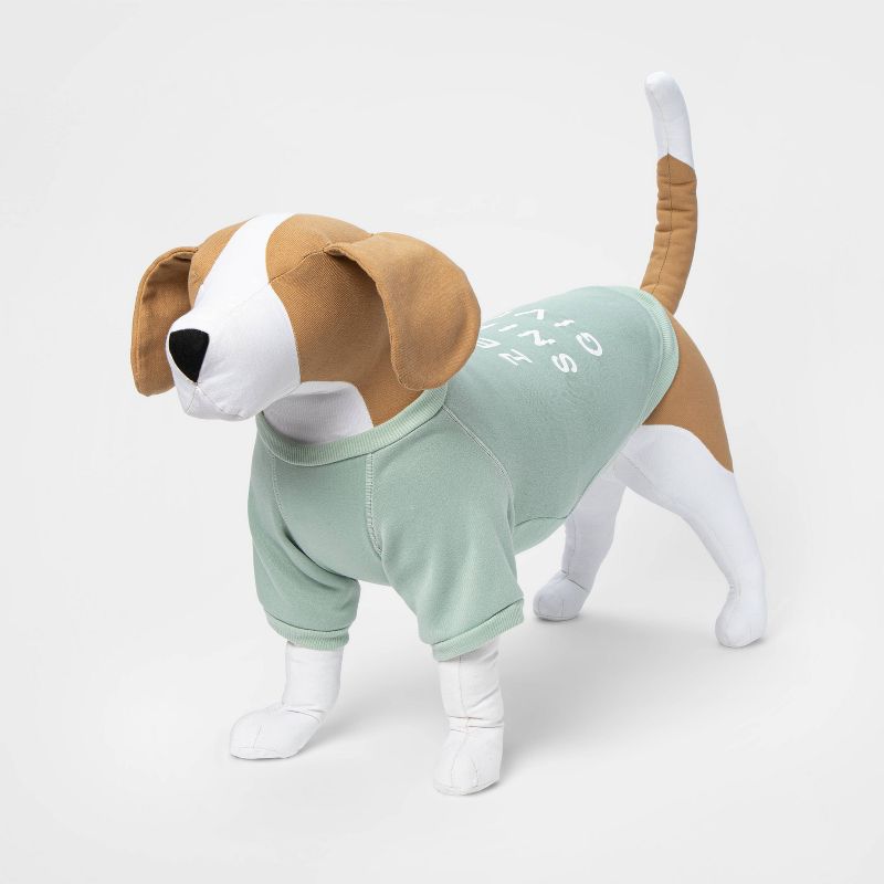 Lightweight Phrase 'Zero Sniffs Given' Dog and Cat Sweatshirt - Boots & Barkley™, 4 of 5
