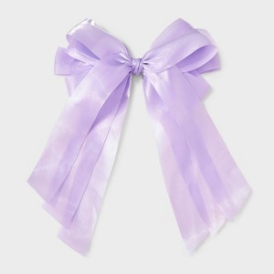 Organza Triple Bow Hair Barrette - Wild Fable™ Lavender - 1 of 3