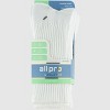 All Pro Women's 6pk Crew Cotton Athletic Socks - White 4-10 - image 2 of 4