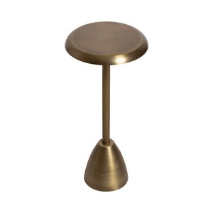 Kate and Laurel Morizet Round Metal Table - 1 of 4