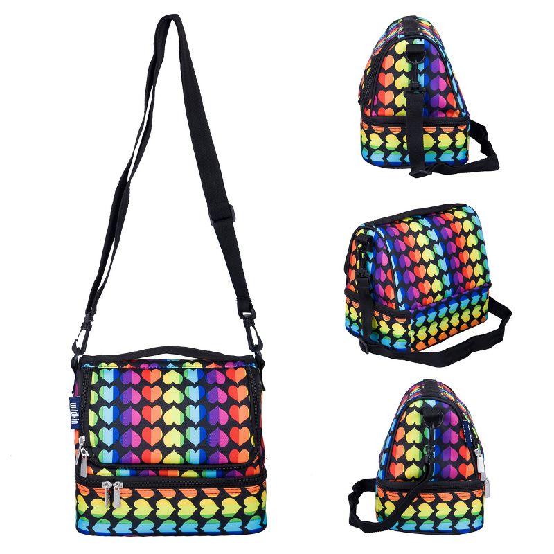 Wildkin Two Compartment Lunch Bag for Kids, 3 of 7