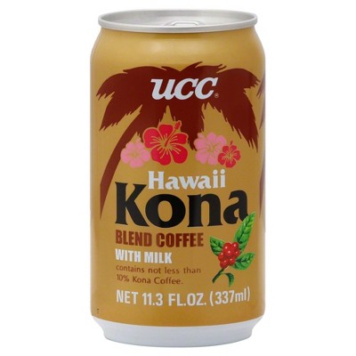 UCC Coffee Hawaii Kona English Ready To Drink - Pack of 24 - 11.4 fo
