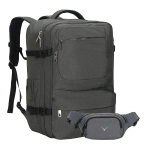 Hynes Eagle 44L Travel Backpack + Fanny Pack-Gray - 1 of 4