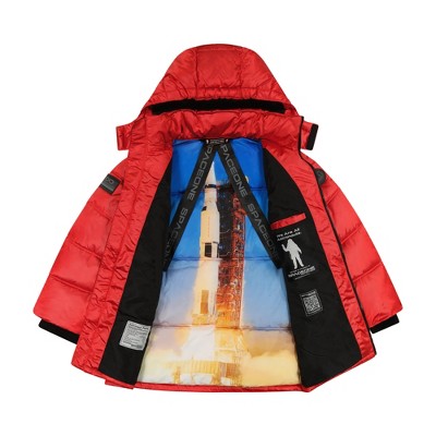 Andy & Evan  Kids Space One Galactic Puffer Jacket.