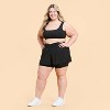 Blogilates Women's Criss Cross Run Shorts - 3 of 4