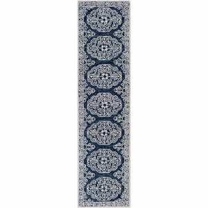 Hauteloom Glenoma Blue Regency Wool Rug - 1 of 4