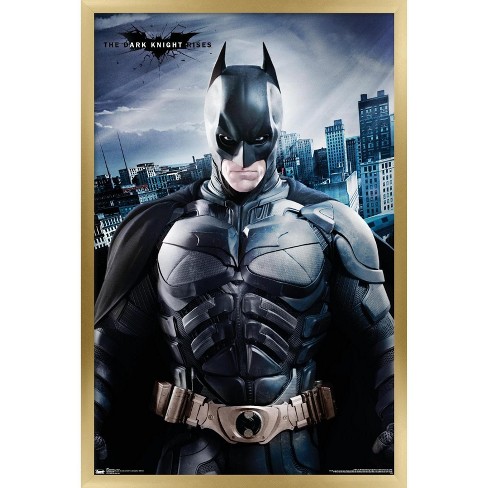 Trends International Dc Comics Movie - The Dark Knight Rises - Batman - The  Caped Crusader Framed Wall Poster Prints : Target