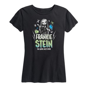 Women's - Monster High - Frankie Stein The Ghoul Next Door Short Sleeve Graphic T-Shirt - 1 of 4