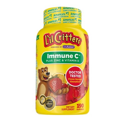 TargetL'il Critters Immune C Dietary Supplement Gummies - Fruit - 190ct