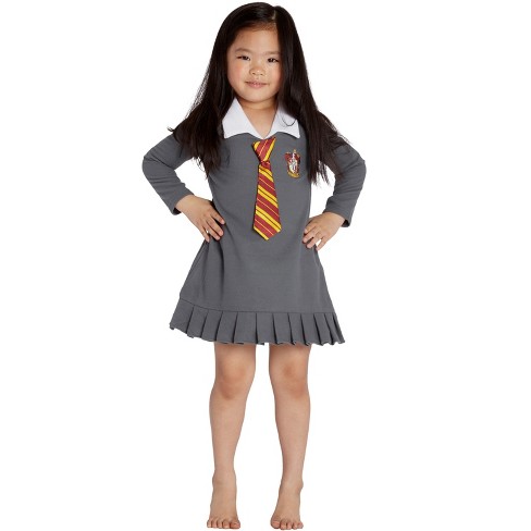 Harry Potter Hermione Granger Gryffindor Costume Toddler Costume Pajama  Gown 5t Multicoloured : Target