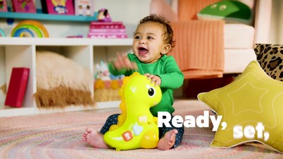 Bright Starts Go, Go, Dino Crawl & Count Toy