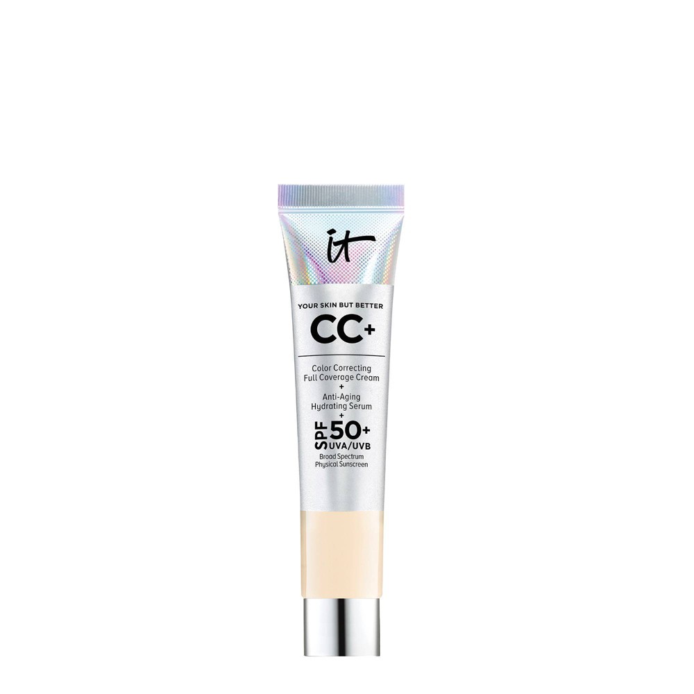 IT Cosmetics CC + Cream SPF50 Travel Size - Fair and light  - 0.406oz - Ulta Beauty