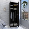 NicBex Armoire Wardrobe Closet Storage Cabinet with Double Doors for Bedroom - 4 of 4