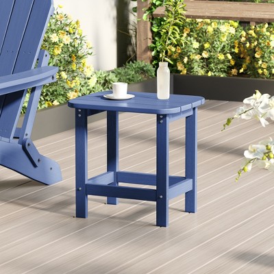 Sonkuki Patio HIPS Outdoor Adirondack Side Table