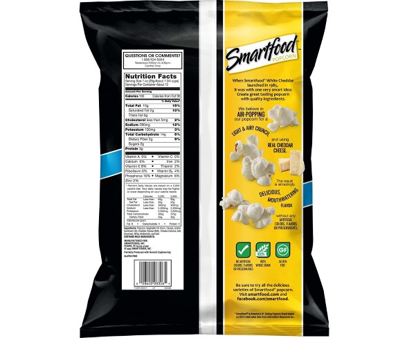 Smartfood White Cheddar Cheese Popcorn - 11.5oz