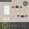 VAXCEL Sierra Bronze Rustic Pinecone Bathroom Vanity Light Fixture - 4 of 4