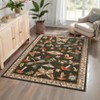 Washable Modern Printed Rug Non Slip Low Pile Rug Soft Contemporary Throw Floor Cover Foldable Indoor Carpet for Living Room Bedroom Playroom Nursery - 3 of 4