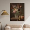 Art Remedy Flower Piece in Glass Vase Vintage Classic Roses Wall Art Framed - 2 of 4