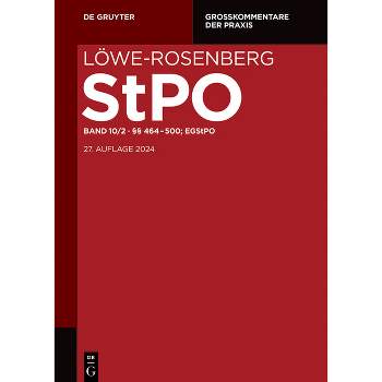§§ 464-500, Egstpo - (Großkommentare Der Praxis) 27th Edition by  Tillmann Böß & Claudia Kurtze & Dana Tillich (Hardcover)