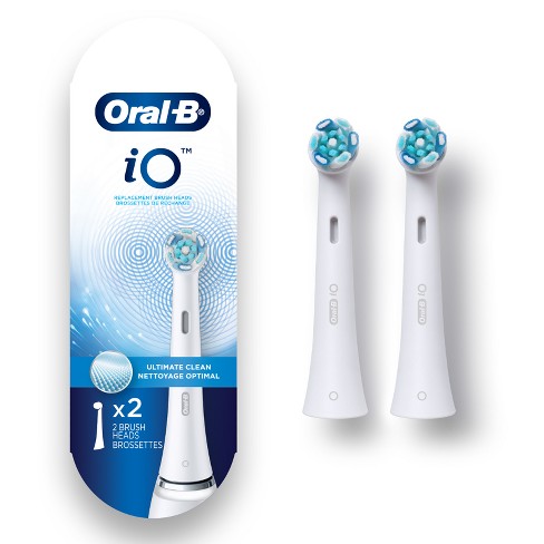 ORALB POWER REFILL IO ULTRA CLEAN BLACK CON 4 TESTINE DI RICAMBIO