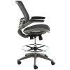 Buy Harwick Evolve™ All Mesh Heavy Duty Drafting Chair - Gunmetal Finish - 2 of 4