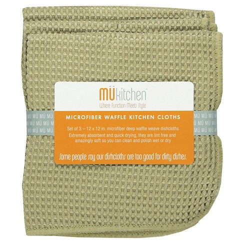 3pk Kitchen Towels Brown/beige/white - Mu Kitchen : Target