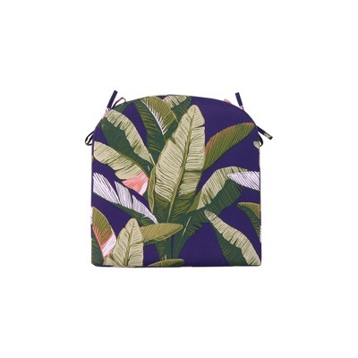 Round Back Seat Cushion DuraSeason Fabric™ Banana Leaf - Threshold™