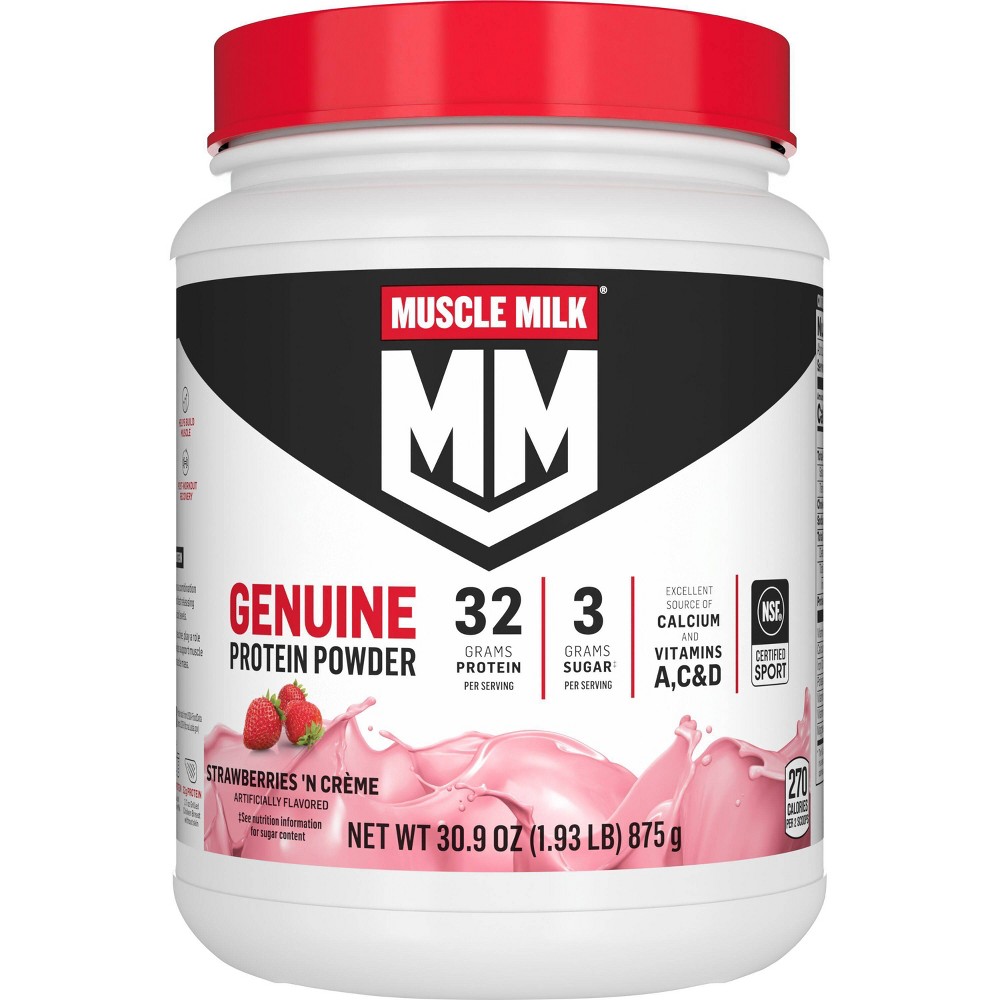 Photos - Vitamins & Minerals Muscle Milk Gen Strawberry Protein Powder