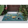 Liora Manne Frontporch Coastal Indoor/Outdoor Rug.. - 3 of 4