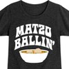 Girls' - Instant Message - Matzo Ballin Fitted Short Sleeve Graphic T-Shirt - 2 of 4