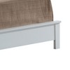 TiramisuBest White Transitional Style Full Bed, 48"H x 58"W x 81"D, 67 lbs - 3 of 4