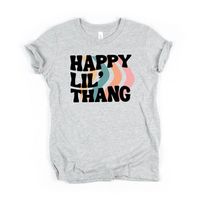 The Juniper Shop Happy Lil' Thang Girls Short Sleeve Tee