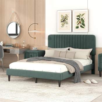 Full Adam Panel Bed Gray - Picket House Furnishings : Target