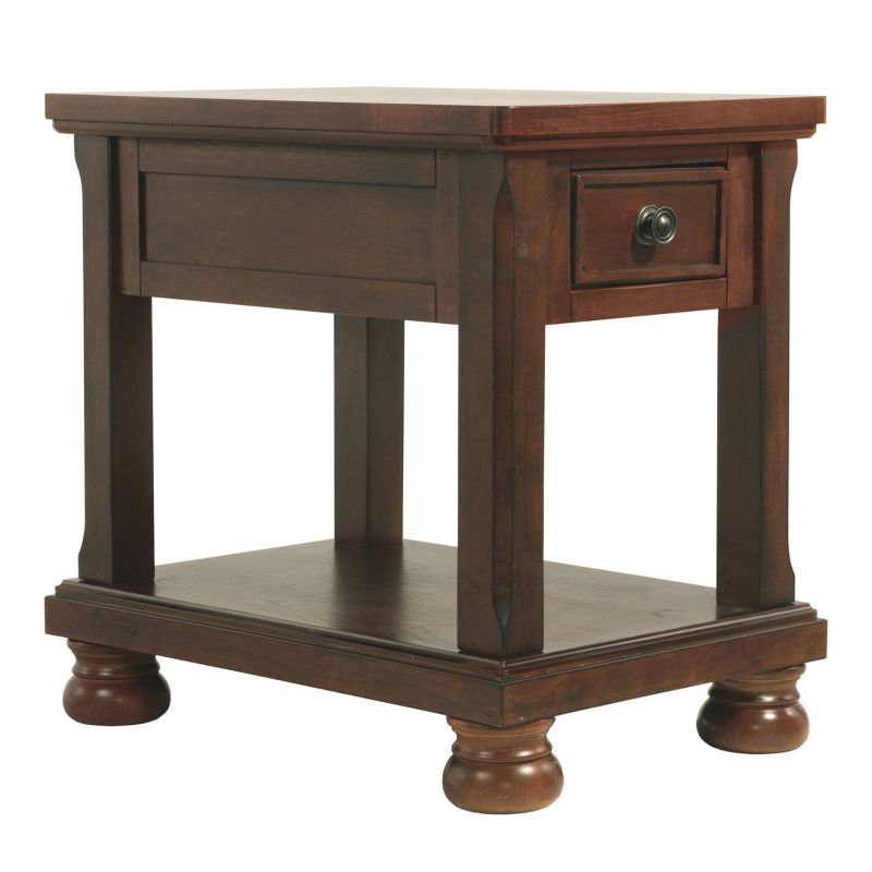 Porter Chairside End Table Rustic Brown - Signature Design by Ashley, 5 of 13