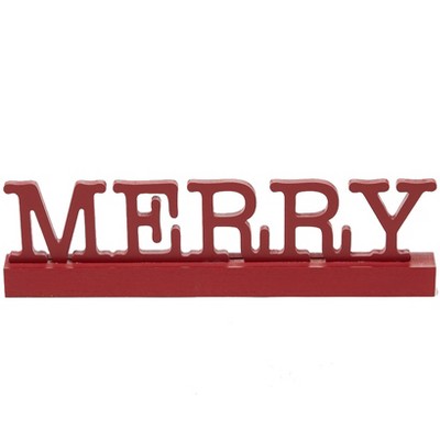 The Lakeside Collection Merry Tabletop Sign