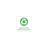 TOPS Second Nature Recycled Pads 8 1/2 x 11 3/4 Canary 50 Sheets Dozen 74890 - 2 of 4