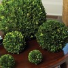 Plum & Post Boxwood Ball Faux (Fake) 12" - 4 of 4