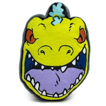 Buckle-Down Dog Toy Squeaker Plush - Rugrats Reptar Roar Face