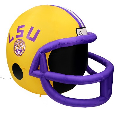 Fabrique NCAA Louisiana State Team Inflatable Helmet   4 ft., 4 ft Tall, Yellow
